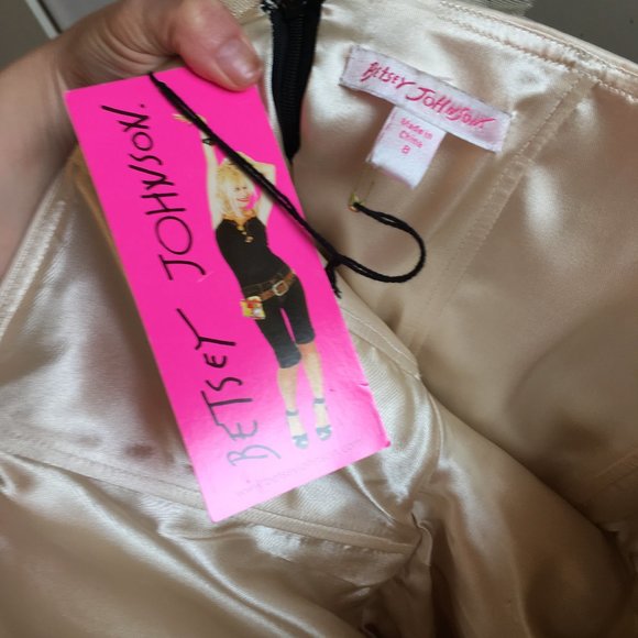 Betsey Johnson "Date Night" tulle peplum top 8 - Picture 5 of 5